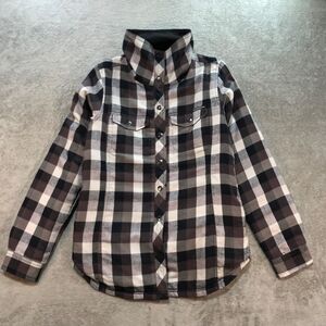 Ex Officio Flannel Jacket Womens‎ S/P Quilted Travel Hiking Outdoors Shacket